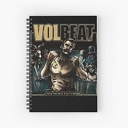 Volbeat Danish heavy meta Spiral Notebook