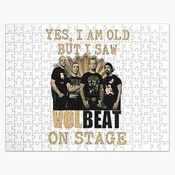 Volbeat on stage  Jigsaw Puzzle