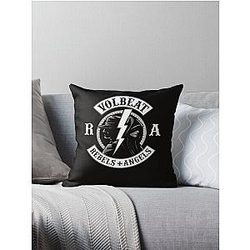 volbeat rock Throw Pillow