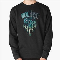 Volbeat skull art Pullover Sweatshirt