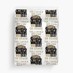 Volbeat on stage Duvet Cover