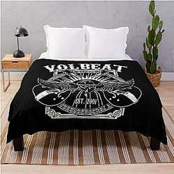 Volbeat Throw Blanket