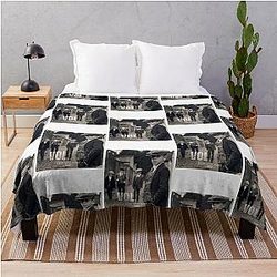 Volbeat retro Throw Blanket