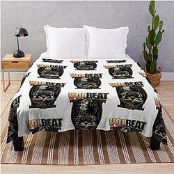 Volbeat retro vintage Throw Blanket