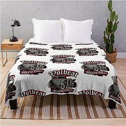 Volbeat Danish rnr Throw Blanket