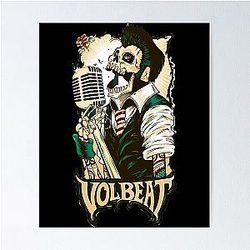 Volbeat Danish rock Poster