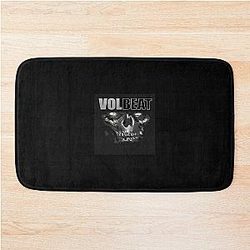 Volbeat Danish skull  	 Bath Mat