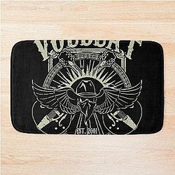 ground volbeat band leaf  Bath Mat