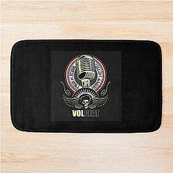 Volbeat Danish retro art Bath Mat