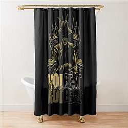 The volbeat leaf Shower Curtain