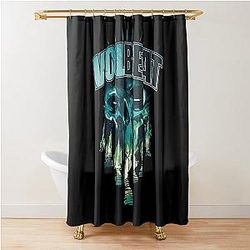 Volbeat skull Shower Curtain
