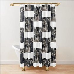 Volbeat retro Shower Curtain