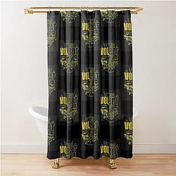 Volbeat Danish vintage art Shower Curtain