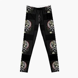 Volbeat Danish retro art Leggings