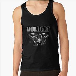 Volbeat Danish skull  	 Tank Top