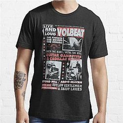 VOLBEAT OFFICIAL MERCH DISCOGRAPHY CONCERT Essential T-Shirt