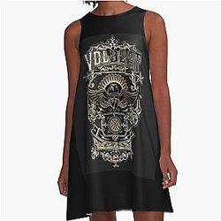 Volbeat Danish metal  	 A-Line Dress
