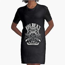 Volbeat Graphic T-Shirt Dress