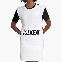 Volbeat Merch Graphic T-Shirt Dress