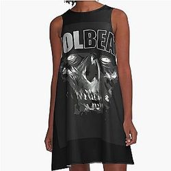 Volbeat Danish Skull A-Line Dress