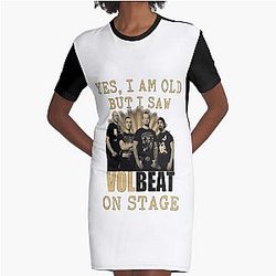 Volbeat on stage Graphic T-Shirt Dress