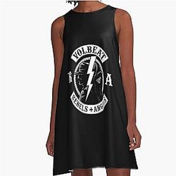 Volbeat Danish rebels A-Line Dress