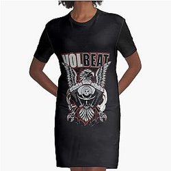 Volbeat Danish rock logo Graphic T-Shirt Dress