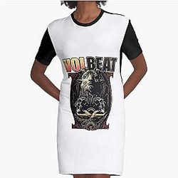 Volbeat retro vintage Graphic T-Shirt Dress