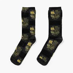 Volbeat Danish vintage art Socks