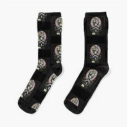 Volbeat Danish retro art Socks