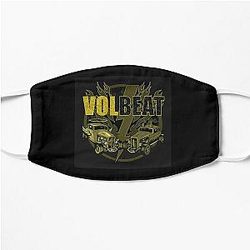 Volbeat Danish vintage art Flat Mask
