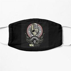 Volbeat Danish retro art Flat Mask