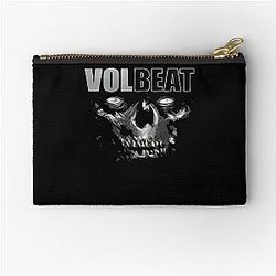 Volbeat Danish skull Zipper Pouch