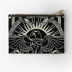 ground volbeat band leaf  Zipper Pouch
