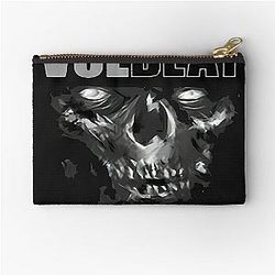 Volbeat Danish Skull Zipper Pouch