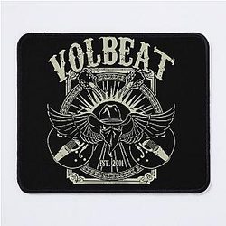 ground volbeat band leaf  Mouse Pad