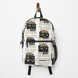 Volbeat on stage Backpack