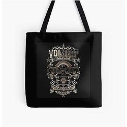 Volbeat Danish metal  	 All Over Print Tote Bag