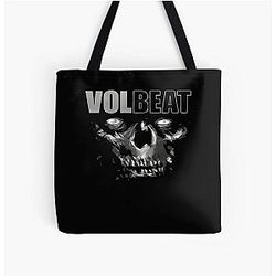 Volbeat Danish skull All Over Print Tote Bag
