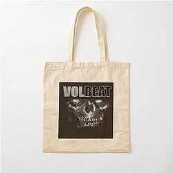 Volbeat Danish skull  	 Cotton Tote Bag