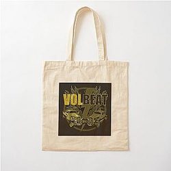 Volbeat Danish vintage art Cotton Tote Bag