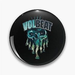 Volbeat skull Pin