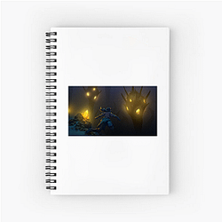 Voyagers of Nera has a stylized art style Voyagers Of Nera Notebook