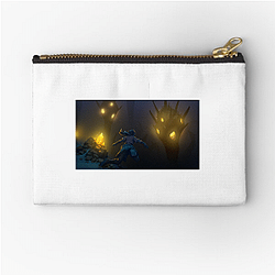 Voyagers of Nera has a stylized art style Voyagers Of Nera Zipper Pouches