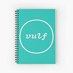Vulfpeck Vulf   Spiral Notebook