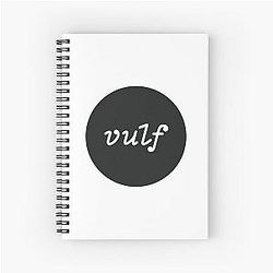 Vulfpeck Logo Socks Spiral Notebook
