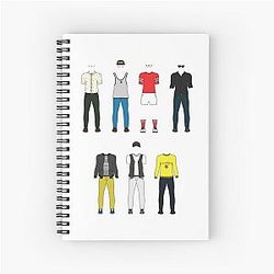 Vulfpeck Band Lineup   Spiral Notebook
