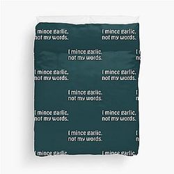 I Mince Garlic Vulfpeck  Duvet Cover