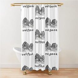 Vulfpeck Hill Climber   Shower Curtain