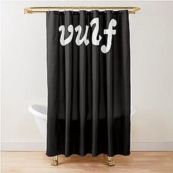 White Original Vulfpeck Shower Curtain